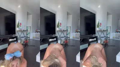 Elena Kamperi leaked – twerking with a butt plug