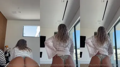 Incredible Sierra Skye’s twerk in POV