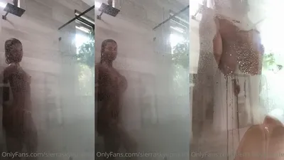 sierra skye naked shower