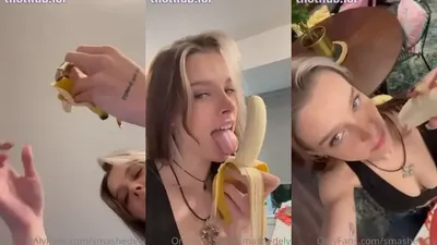 smashedley leaks Banana Deepthroat